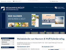 Tablet Screenshot of neumann-wolff.de